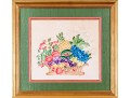 Signed Theorem Painting Of A Basket Of Fruit, 1980
