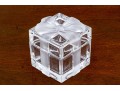 Tiffany & Co. Crystal Box In The Form Of A Present