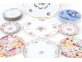 Assorted Collection Of 23 Pieces Of Decorative Floral Pattern China