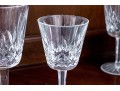 Set Of Nine Waterford Cut Crystal Stemware