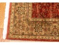 Hand-Knotted Wool Indian Accent Carpet, 5'-11