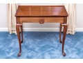Attrib. Hickory Chair Queen Anne Style Tea Table