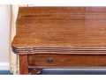 Chippendale Style Flip-Top Games Table With Extension Leaf, For Up-cycle
