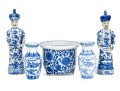 Group Of Assorted Chinese Blue And White Porcelain