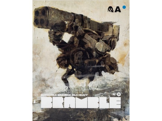 ThreeA World War Robot “Rothchild Bramble Mk3 Heavy” – Ashley Wood (2012)