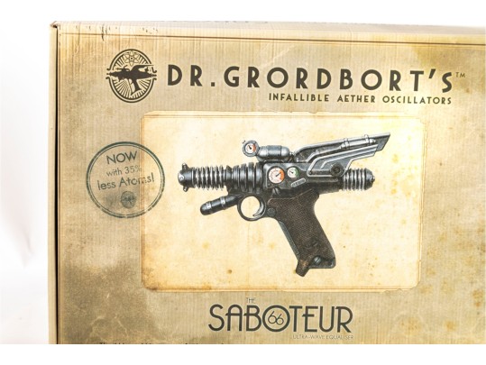 Dr. Grordbort’s “The Saboteur 66 Ultra-Wave Equaliser” By Weta Workshop – Boxed Prop Replica