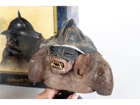 Set Of Three Lord Of The Rings Polystone Busts By Sideshow Weta Collectibles