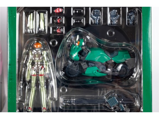 Yamato Bubblegum Crisis 1/15 Moto Slave Figures – Nene & Linna Boxed