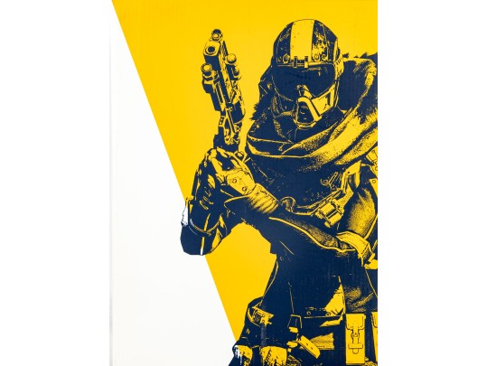Destiny Hunter Figure By Threea – Boxed With Weapons Set