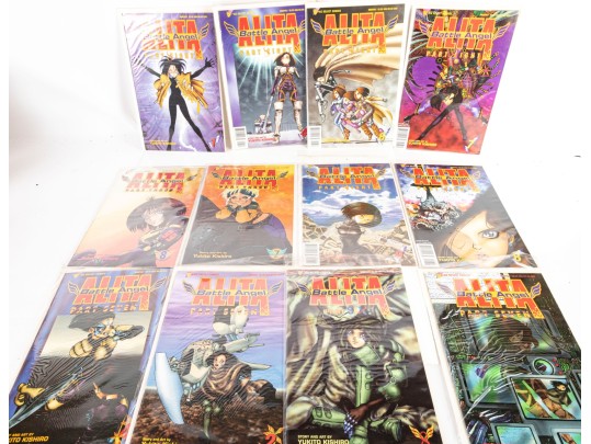Battle Angel Alita Complete Comic Book Lot – Viz Comics (1993–1995), By Yukito Kishiro