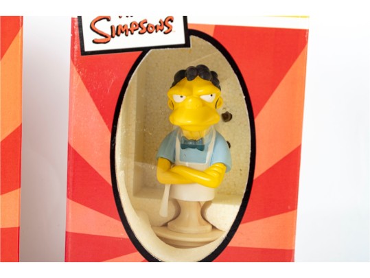 The Simpsons Limited Edition Polystone Busts By Sideshow Collectibles – Set Of Three
