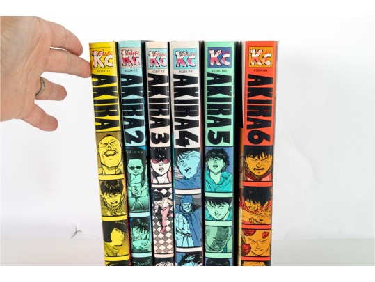Akira Complete Set Volumes 1–6 – Katsuhiro Otomo / Kodansha Deluxe KC Edition (Japanese)
