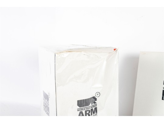 ThreeA World War Robot Armstrong & MK2 Bertie Boxed Figure Lot (2)