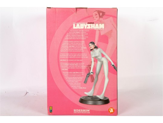 Ashley Wood “Lady Sham” Polystone Statue – The Adventures Of Popbot (Sideshow Exclusive)