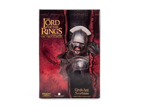 Sideshow Weta Collectibles “Uruk-hai Swordsman” Polystone Bust — The Lord Of The Rings: The Two Towers
