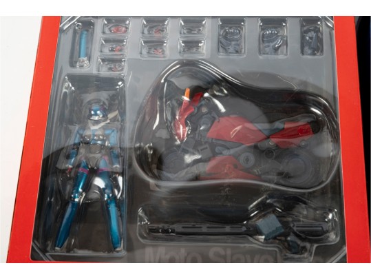 Yamato Bubblegum Crisis 1/15 Moto Slave + Priss & Sylia Boxed Figure Lot (2)