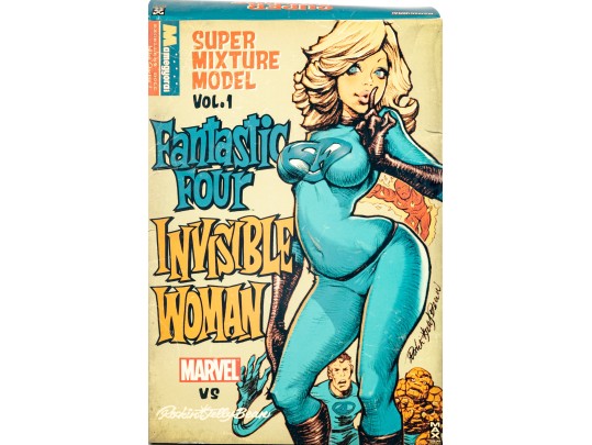 Mamegyorai X Rockin’ Jelly Bean “Invisible Woman” Super Mixture Model Vol. 1 – Marvel Vs Rockin’ Jelly 