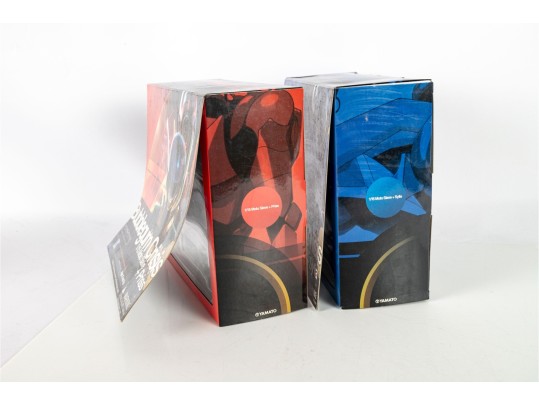 Yamato Bubblegum Crisis 1/15 Moto Slave + Priss & Sylia Boxed Figure Lot (2)