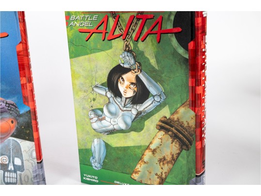 Battle Angel Alita Deluxe Edition Manga Set, Volumes 1–3