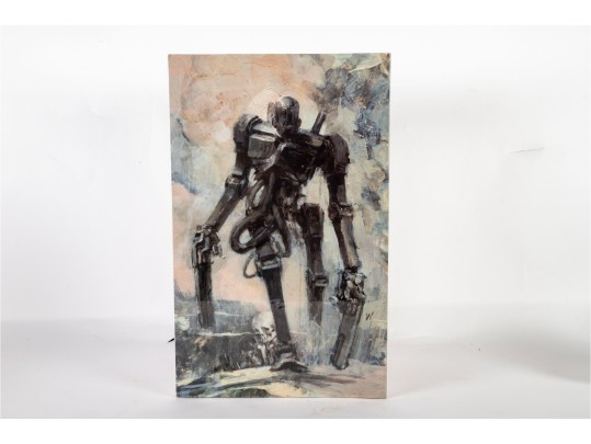 Ashley Wood X ThreeA “From Good Shadows Cast Badbot” 1/6 Scale Figure — Popbot Series (2010)