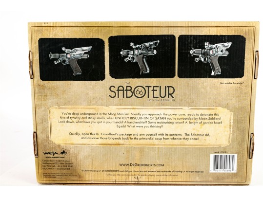 Dr. Grordbort’s “The Saboteur 66 Ultra-Wave Equaliser” By Weta Workshop – Boxed Prop Replica