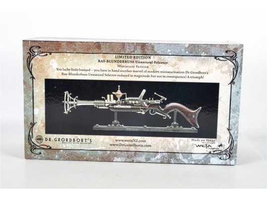 Dr. Grordbort’s “Ray-Blunderbuss: The Unnatural Selector” Miniature Version – Limited Edition