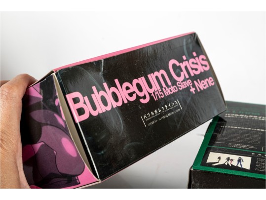 Yamato Bubblegum Crisis 1/15 Moto Slave Figures – Nene & Linna Boxed