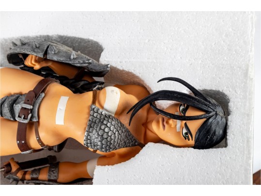 “Nävis” Statue — From The French Graphic Novel Sillage