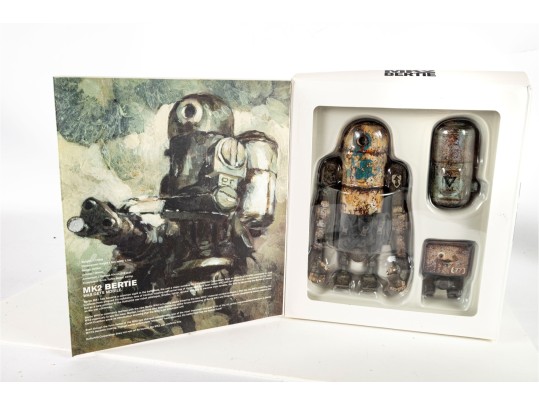 ThreeA World War Robot Figures – MK2 Bertie & Large Martin (WWR Series) By Ashley Wood