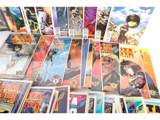 Battle Angel Alita Complete Comic Book Lot – Viz Comics (1993–1995), By Yukito Kishiro