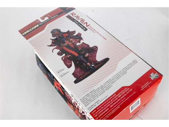 DC Direct Ame-Comi Heroine Series PVC Statues – Raven “Demon Daughter Variant” & Jade