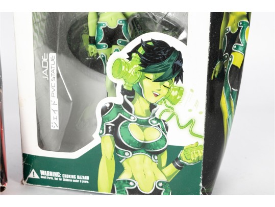 DC Direct Ame-Comi Heroine Series PVC Statues – Raven “Demon Daughter Variant” & Jade