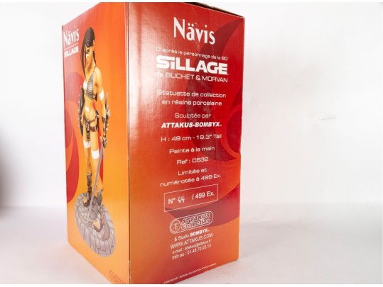 “Nävis” Statue — From The French Graphic Novel Sillage