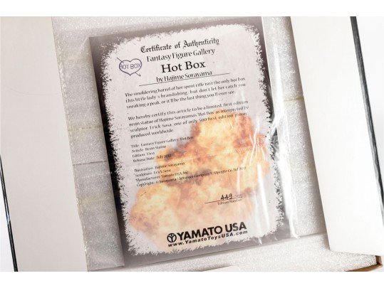 Fantasy Figure Gallery “Hot Box” By Hajime Sorayama – Yamato USA Limited Edition