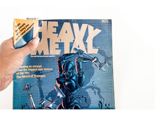 Heavy Metal Magazine – Vol. 1, No. 1 (April 1977)