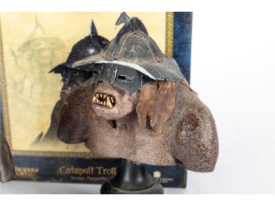 Set Of Three Lord Of The Rings Polystone Busts By Sideshow Weta Collectibles