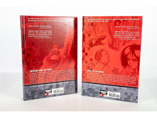 Battle Angel Alita Deluxe Edition Manga Set, Volumes 1–3
