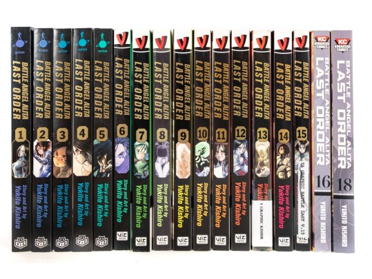 Battle Angel Alita: Last Order Manga Volumes 1–18 – Yukito Kishiro