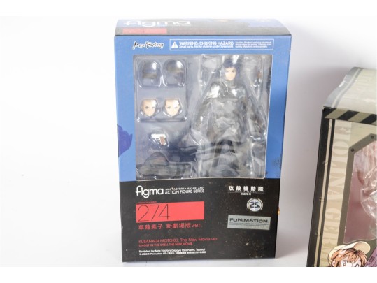 Collection Of Japanese Anime And Video Game Character Figures