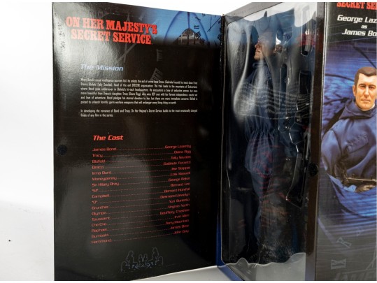 James Bond 007 “On Her Majesty’s Secret Service” 12-Inch Collectible Figure By Sideshow Toy (2002)