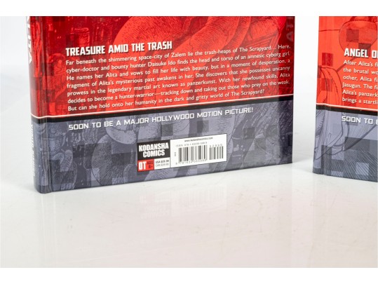 Battle Angel Alita Deluxe Edition Manga Set, Volumes 1–3