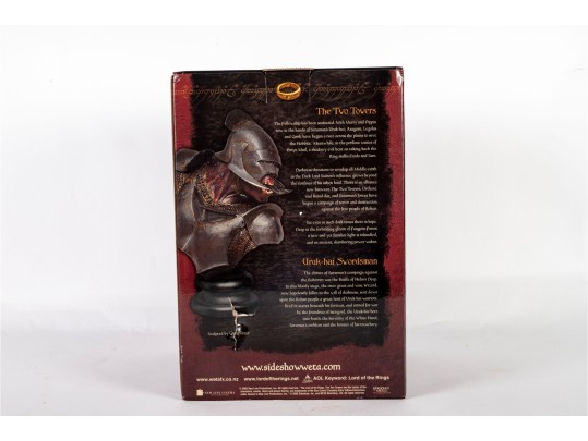 Sideshow Weta Collectibles “Uruk-hai Swordsman” Polystone Bust — The Lord Of The Rings: The Two Towers