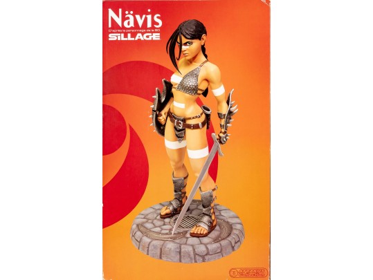 “Nävis” Statue — From The French Graphic Novel Sillage