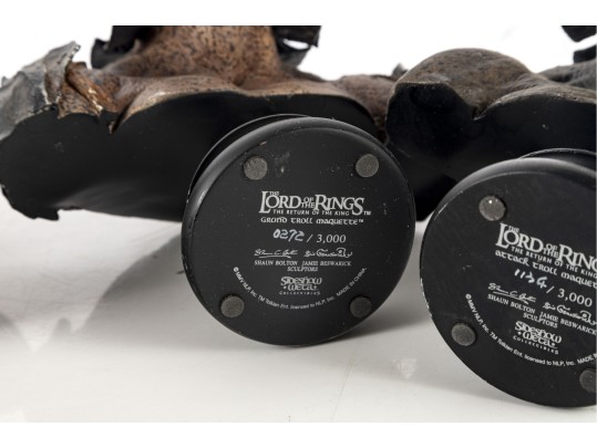 Sideshow Weta “The Lord Of The Rings: The Return Of The King” Troll Maquette Trio – Limited Edition (Se