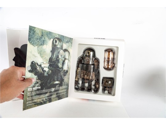 ThreeA World War Robot Armstrong & MK2 Bertie Boxed Figure Lot (2)
