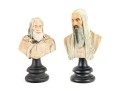 Sideshow Weta “The Lord Of The Rings: The Two Towers” Polystone Busts — Gandalf The White & Saruman The