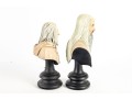 Sideshow Weta “The Lord Of The Rings: The Two Towers” Polystone Busts — Gandalf The White & Saruman The