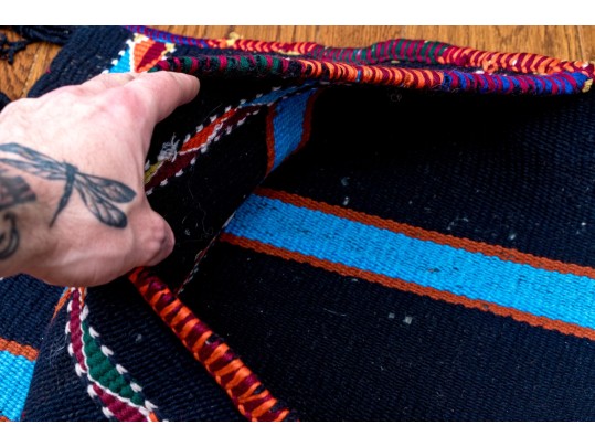 Vintage Hand-Woven Camel Bag