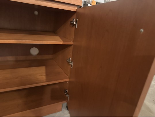 Custom Built Substantial And Sturdy Console Cabinet