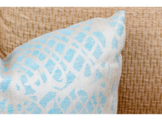 Pair Of Custom High End, Down-filled Accent Pillows